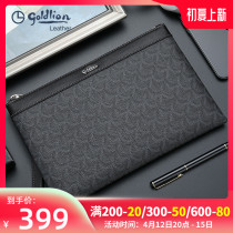 Kinley to brand handbags Mens new fashion Fashion Letter Enveloping Mens Hands With Bag Youth Trend Big Capacity Mens Style Bag