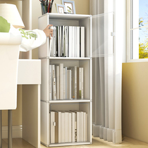 Also elegant book containing box flip transparent cabinet plastic book box home book finishing box student storage box deity