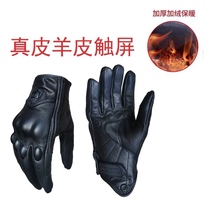 American original single Icon Leather Gloves Motorcycle Gloves Racing riders glove cross-country