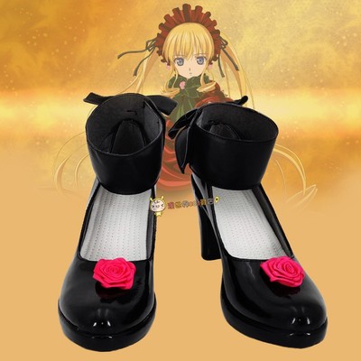 taobao agent Rose Girl Really Red Female COS Shoes 0559 Anime Game Character COSPLAY shoes