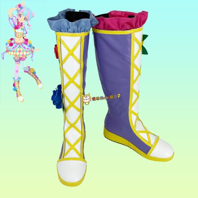 taobao agent Idol activity Stars Garden Qiluo COS Shoes Customization 1672 Anime Game Character COSPLAY Shoes Customization