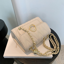 Senior sense niche small bag women 2021 new fashion summer fashion texture chain bag joker shoulder messenger bag