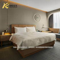 Star business hotel Hotel furniture Room Apartment Bed Hotel bed and breakfast Inn project full set of factory direct sales