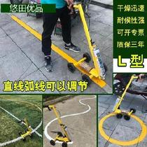 Painter site cement circle plastic road marking paint wear-resistant car machine writing sideline field road