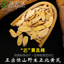 Yanbei Caoshan Xihengshan Wild astragalus sulfur-free Chinese Herbal medicine Hunyuan Zhengbei Qi can hit astragalus powder 500g
