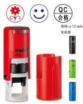 Zhuoda ink seal trodat Prince 4612 accessory automatic with oil seal number OK qualified PASS seal