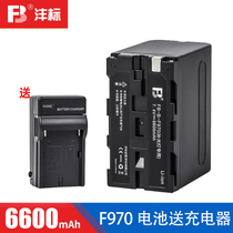 Fengbiao F550 F750 F970 lithium battery LED fill light Sony camera SLR monitor battery
