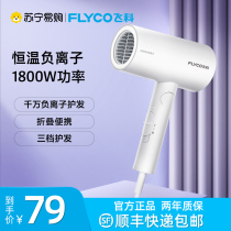 Flying Coco 179 Electric Blow Machine High Power Not Hurt Hair Loss Foldable Hot And Cold Wind Hair Dryer Cylinder Dorm Room With Students