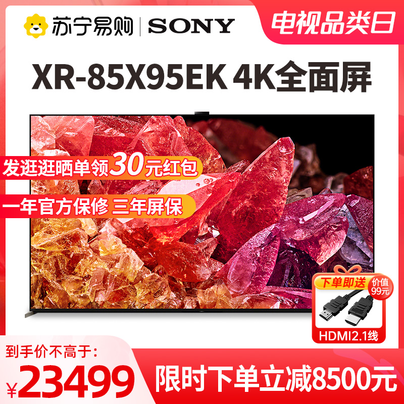 SONY/ソニー XR-85X95EK 85型ミニLED TVカメラ 公式フラッグシップストア 1727