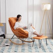 (751 yamega) light and luxurious rocking chair home deckchair Nordic rocking chair adult balcony living room sofa