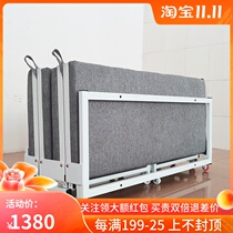 Four-fold folding bed household models can enter the cabinet-style activities do not take up space shrink invisible temporary bed hardware accessories
