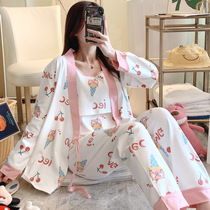 UK Next kisser moon suit cotton postpartum lactation feeding pajamas plus size maternity spring autumn set