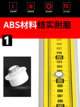 21-thickened 5-meter tower ruler 3 five-meter 7-meter ruler Aluminum alloy altimeter level level elevation measuring ruler
