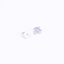 Platinum PT950 ear flat bottom ear plug earring accessories platinum flat bottom ear support