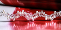Korean fashion handmade beaded invisible bra strap chest strap beautiful back transparent shoulder bandwidth full 100 free shipping