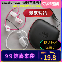 walkman Sony Sony W273S WS413 623625615 Swimming headphone accommodating box headphone bag