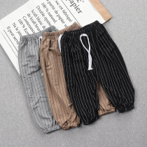 Summer Clothing Baby Anti-mosquito Pants Summer Thin Cotton Numb Girl 2021 New Baby Casual Boy Lantern Long Pants