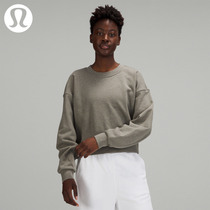 lululemon Perfectly Oversized ladies short round neck sweater LW3EU8S