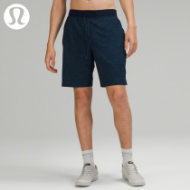 lululemon Lt H E mens sports shorts 9 * lined LM7ALAS