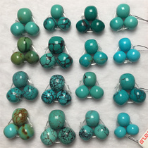 Hubei natural turquoise old-style bead suit top beads waist beads with diamond star Moon Bodhi incense and other accessories