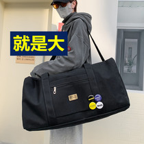 Mega Capacity Travel Bag 2022 New Canvas Hand Luggage Bag Short Luggage Bag Mens Sturdy And Durable