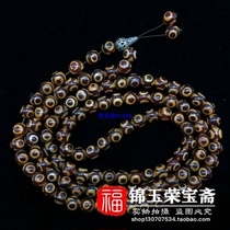 Tianzhu Agate ancient jade boutique necklace Beads 108 beads Neck pendant pendant Natural Buddha