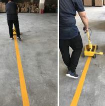 Parking space scribing car yellow facility traffic cart wear-resistant Stadium outdoor competition Road ground scribing small
