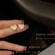 South Korean sweet and loving earrings Superior Sense Light Extravagant and Refined Ear Accessories 2021 New Tide Ears