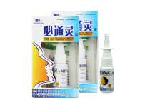 Ten boxes of sinus cavity relief liquid spray nasal congestion runny nose not ventilated sneezing Jingfu Shanshui must Tongling liquid
