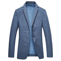 Light luxury high-end formal small suit mens thin casual western business casual single western spring and autumn suit jacket young men new