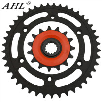 Adapting DRZ400 DR-Z400 sprocket chain wheel gear size fly size sprocket tooth plate forging