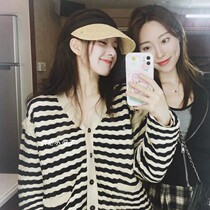 Zhao Lu Si with the same hairband sun hat female Japanese Rafi grass anti-UV holiday beach empty top cap