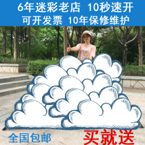 Fully automatic quick-opening tent camouflage single camping free building outdoor rainstorm 1 person 2-3 individual soldier thickening