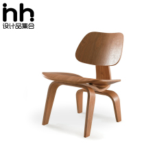 Ims Puppy Chair Fashion Creative Dwarf Chair Single Chair Casual Chair Solid Wood Bent Wooden Chair Short Stool Designer Chair