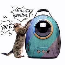 Cat Bag Out of portable cat backpack Grade 4 breathable double shoulder kitty Backpack Space Cabin Pooch Out Bag Pet Bag