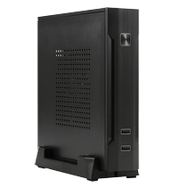 SKTC TX01 mini case thin itx case mute Industrial Control handheld computer mini half height back hanging