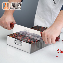 Ejiao cake slitting knife nougat snowflake crisp double handle Knife Pastry special knife pasta cutter pasta cutter