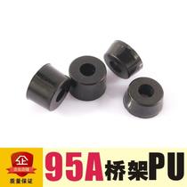 4 wheel skating plate PU shock absorber gasket four wheel skating plate bridge rubber 95A with bowl Apex Professional