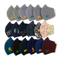 Meichen Life Original Life Denim Trend Creative Classic Plaid Embossing Sports Windproof Ride Mask Winter