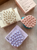 Word-of-mouth Grade High Japan E* Deep Clean Care Dredging Acupoint Circulation Scalp Massage Comb Soft Silica Gel
