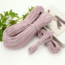 Elastic band thin round elastic rope leather band high elastic pants rubber band DIY elastic accessories old thin elastic