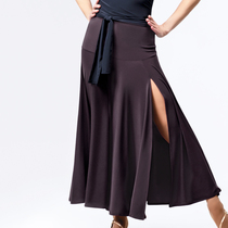 Exotic dance New national standard dance modern dance practice performance suit left split swing practice skirt S2011