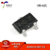 Original AO3401A SOT-23 P-Channel -30V-4A SMD MOSFET FET 5 pcs