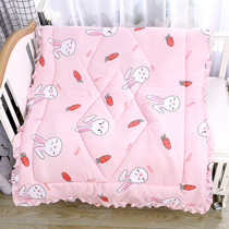 Childrens spring autumn winter quilted by kindergarten quilt baby Nap Thickened Cotton Quilted By Winter Toddler Quilt Core Washable