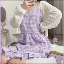 Knitted Extra-virgin 2022 Spring thin hollow jacket Lazy Breeze Summer Sun Protection Small and small crowdwear