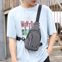 Summer shoulder bag mini shoulder bag Small Satchel casual men bag fashion work chest bag canvas small backpack small