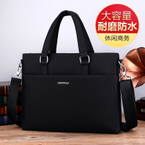 Paul Mens Crosswalk Handbag Casual Business Full Sail Bag Oxford Bu Briefe Briefcase Computer File Male Backpack