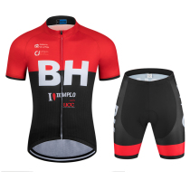 BH Summer Riding Mens Mountain Bike Bike Short Sleeve Suit Women Road Clothing Breathable Speed Dry Customizable