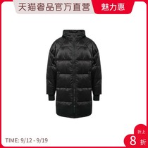 blackgateone black warm comfortable Long Pocket design mens down jacket jacket