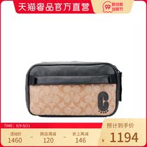 COACH COACH Special Cabinet camera bag old old fashion mens running bag chest bag zipper casual mens bag